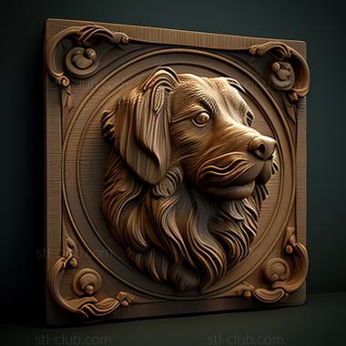 3D model st Small Lion dog (STL)